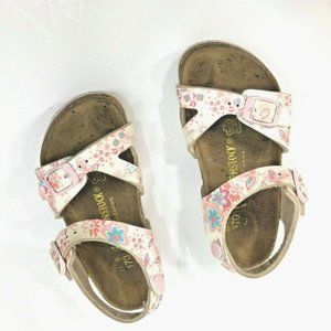Birkenstock RIO Cute Flowers Sandals Girls Toddler